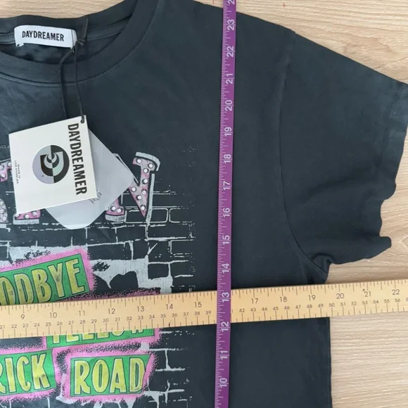 Daydreamer Medium NEW Elton John Goodbye Yellow Brick Road T-Shirt Grey - Picture 7 of 7